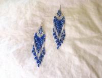 Beaded Fringe Earrings