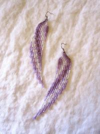 Beaded Fringe Earrings