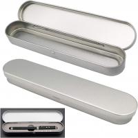 Pencil Box Tin - Hinged, Craft Storage, Travel Tin, Pencil and Pen Box