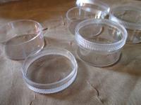 Bead Containers - Bead Organizers, empty bead kits, sets of bead containers in plastic case - multiple sizes and styles