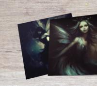 Fairy Greeting Cards, Set of 3 Designs, Bulk Pack of Cards