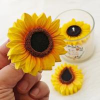 Small Floral Mold - Sunflower - for Resin, Clay, Casting and Baking, or for Soap or wax embeds