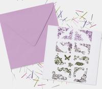 Borders and Scrolls - Stamps - Silicone Cling Stamp - Texture Embossing Stamp