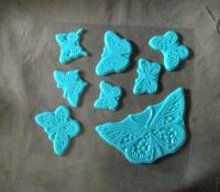 Butterfly Stamps - Silicone Cling Stamp - Texture Emossing Stamp