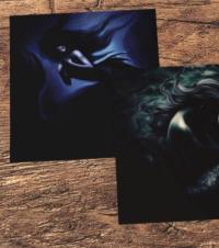 Mermaid Greeting Cards, Set of 5 Designs, Bulk Pack of Cards