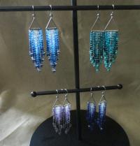 Beaded Fringe Earrings