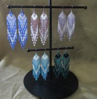 Beaded Fringe Earrings