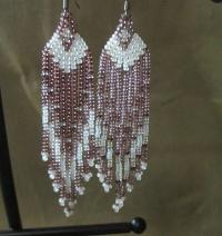 Beaded Fringe Earrings