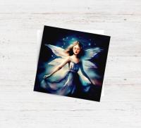 Fairy Cards, Large Note Card, Invites, Birthday, Gift Card