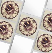 Bumble Bee Cards, Large Note Card, Invites, Birthday, Money Card