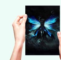 Fairy Cards, Large Note Card, Invites, Birthday, Money Card