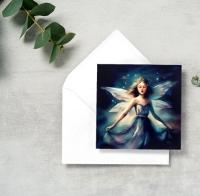 Fairy Cards, Large Note Card, Invites, Birthday, Gift Card