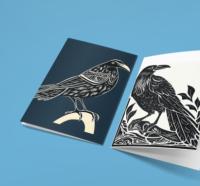 Raven - Large Cards, Notecards, Birthday, Invites