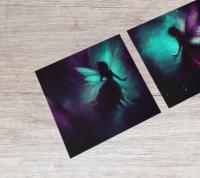 Fairy - Greeting Cards - Fae Note Cards, Single or Bulk Pack of 10