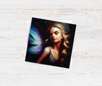 Fairy Cards, Large Note Card, Invites, Birthday, Gift Card