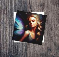 Fairy Cards, Large Note Card, Invites, Birthday, Gift Card
