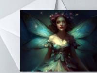 Set of 3 Designs, Fairy Greeting Cards, Bulk Pack of Cards