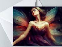 Set of 3 Designs, Fairy Greeting Cards, Bulk Pack of Cards