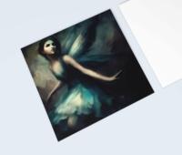 Fairy Cards, Birthday, Invitations, Large and Small Notecards, Single Card or 10 Pack of Greeting Cards