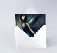 Fairy Cards, Birthday, Invitations, Large and Small Notecards, Single Card or 10 Pack of Greeting Cards