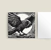 Raven - Large Cards, Notecards, Birthday, Invites
