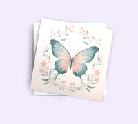 Butterfly Greeting Cards, Birthday, Invitations, Thank You Cards