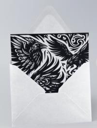 Raven - Large Cards, Notecards, Birthday, Invites