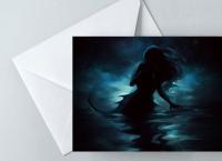 Mermaid Greeting Cards, Birthday, Invitations, Thank You Cards