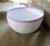 Rope Bowls,  Handmade Cotton Rope Bowls