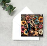 Greeting Cards, Large Note Card, Invites, Birthday, Gift Card