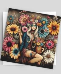 Greeting Cards, Large Note Card, Invites, Birthday, Gift Card