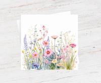 Wildflowers - Single Card or Bulk 10 Pack of Gift Cards