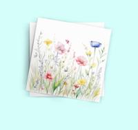 Wildflowers - Single Card or Bulk 10 Pack of Gift Cards