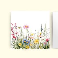 Wildflowers - Single Card or Bulk 10 Pack of Gift Cards