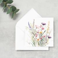 Wildflowers - Single Card or Bulk 10 Pack of Gift Cards