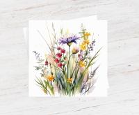 Wildflowers - Single Card or Bulk 10 Pack of Gift Cards