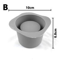 Mold - Candle Jar - Lid with Container - for Epoxy, Concrete, Clay or other casting medium