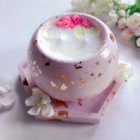 Mold - Candle Jar Casting Mold - for Concrete, Cement, Epoxy, Clay or other casting medium