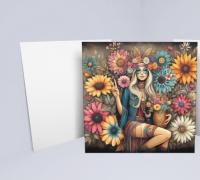 Greeting Cards, Large Note Card, Invites, Birthday, Gift Card
