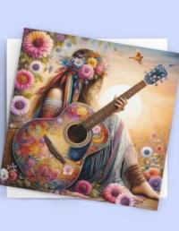 Greeting Cards, Large Note Card, Invites, Birthday, Gift Card