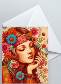 Greeting Cards, Large Note Card, Invites, Birthday, Gift Card