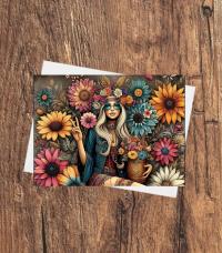 Greeting Cards, Large Note Card, Invites, Birthday, Gift Card