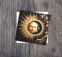 Sun and Moon - Greeting Cards