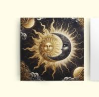 Sun and Moon - Greeting Cards