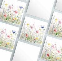 Wildflowers - Single Card or Bulk 10 Pack of Gift Cards