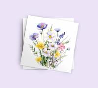 Wildflowers - Single Card or Bulk 10 Pack of Gift Cards