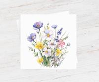 Wildflowers - Single Card or Bulk 10 Pack of Gift Cards