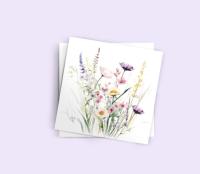 Wildflowers - Single Card or Bulk 10 Pack of Gift Cards