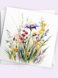 Wildflowers - Single Card or Bulk 10 Pack of Gift Cards