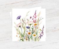 Set of Floral Gift Cards, 3 Designs, Bulk Pack of Cards